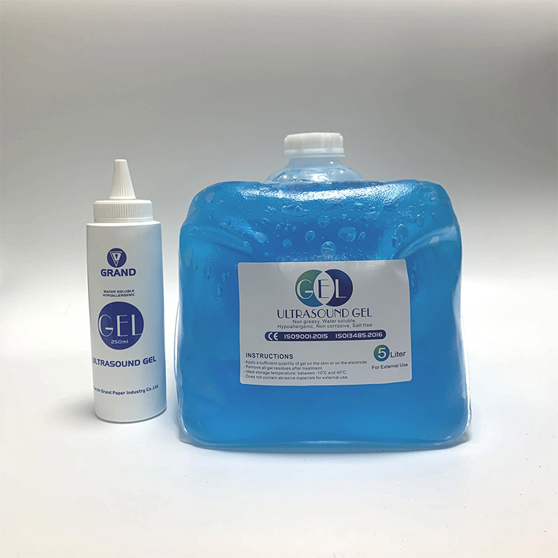 Transparentní A Modrý Gel